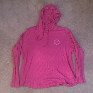 Vineyard Vines Women's Long Sleeve Hooded Tee - Pink